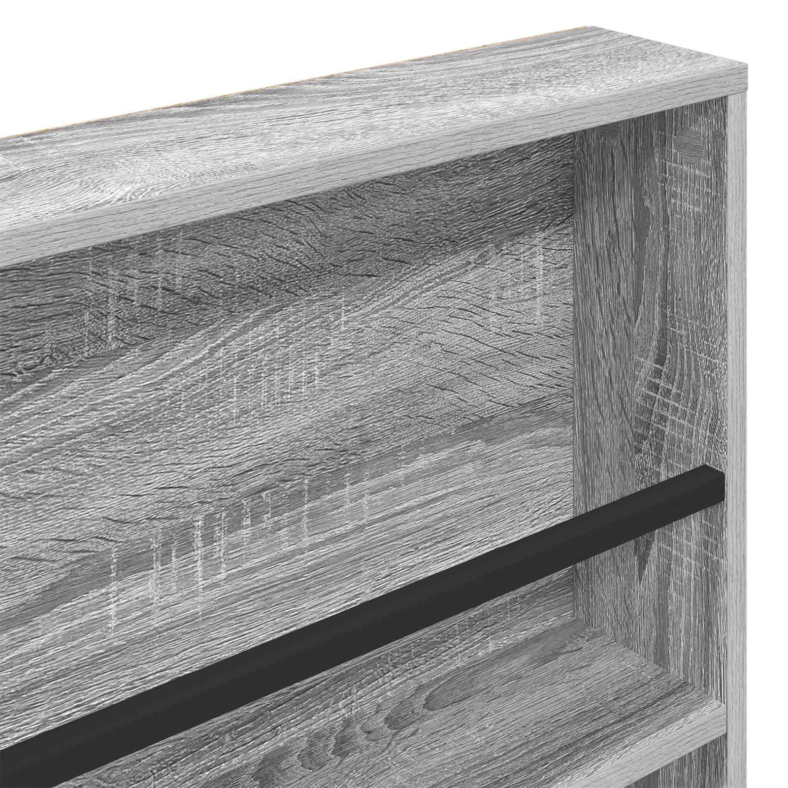 Étagère à magazines 2 pc Gris Sonoma 80 x 12 x 70 cm - XIOS