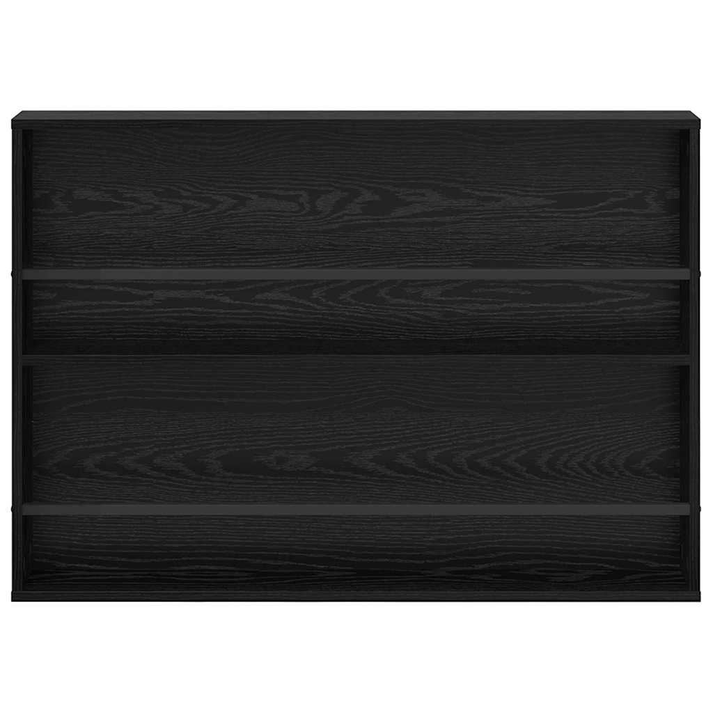 Étagère à magazines 2 pc Chêne noir 100 x 12 x 70 cm - XIOS