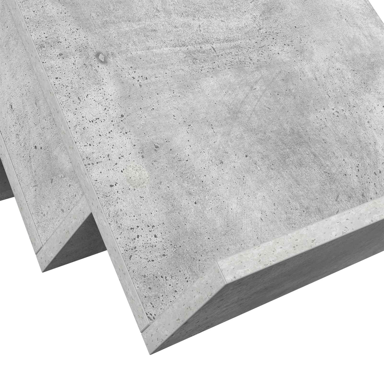 Étagère à magazines avec étagère Gris Béton 90 x 53 x 28,5 cm - XIOS