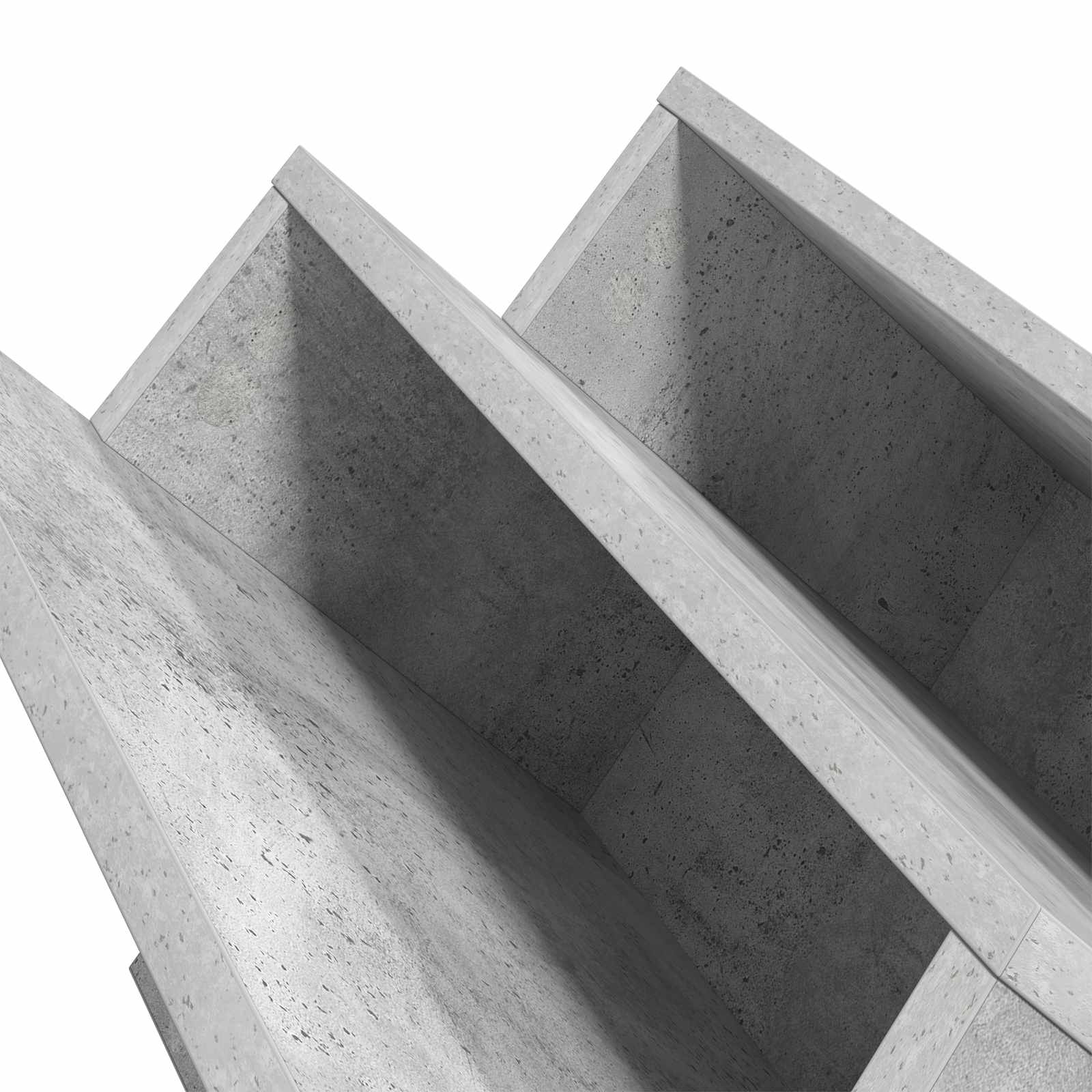 Étagère à magazines avec étagère Gris Béton 90 x 53 x 28,5 cm - XIOS