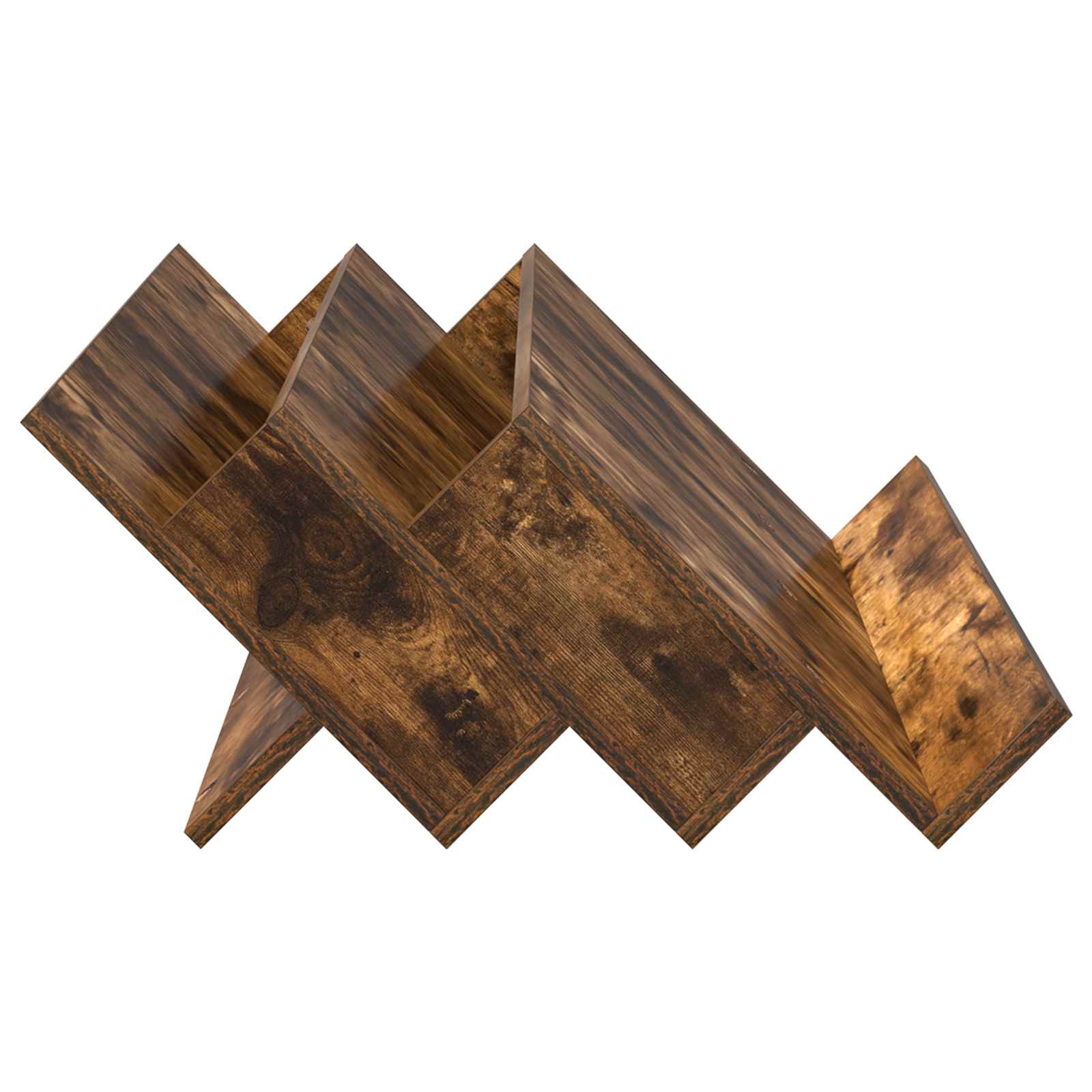 Étagère à magazines avec étagère Chêne fumé 90 x 53 x 28,5 cm - XIOS