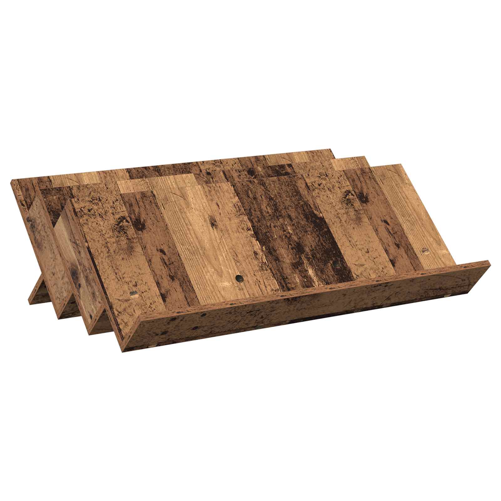 Étagère à magazines avec étagère Bois ancien 90 x 53 x 28,5 cm - XIOS
