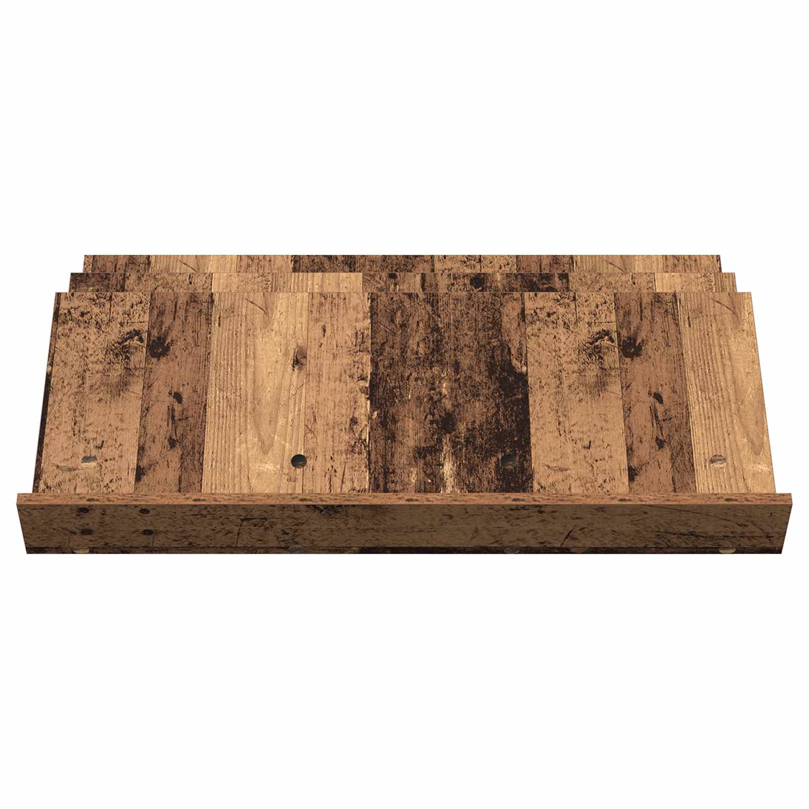 Étagère à magazines avec étagère Bois ancien 90 x 53 x 28,5 cm - XIOS