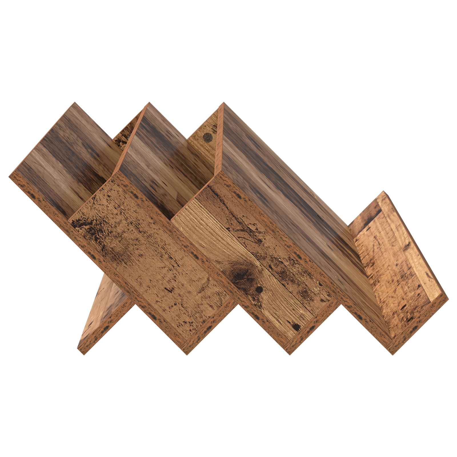Étagère à magazines avec étagère Bois ancien 90 x 53 x 28,5 cm - XIOS