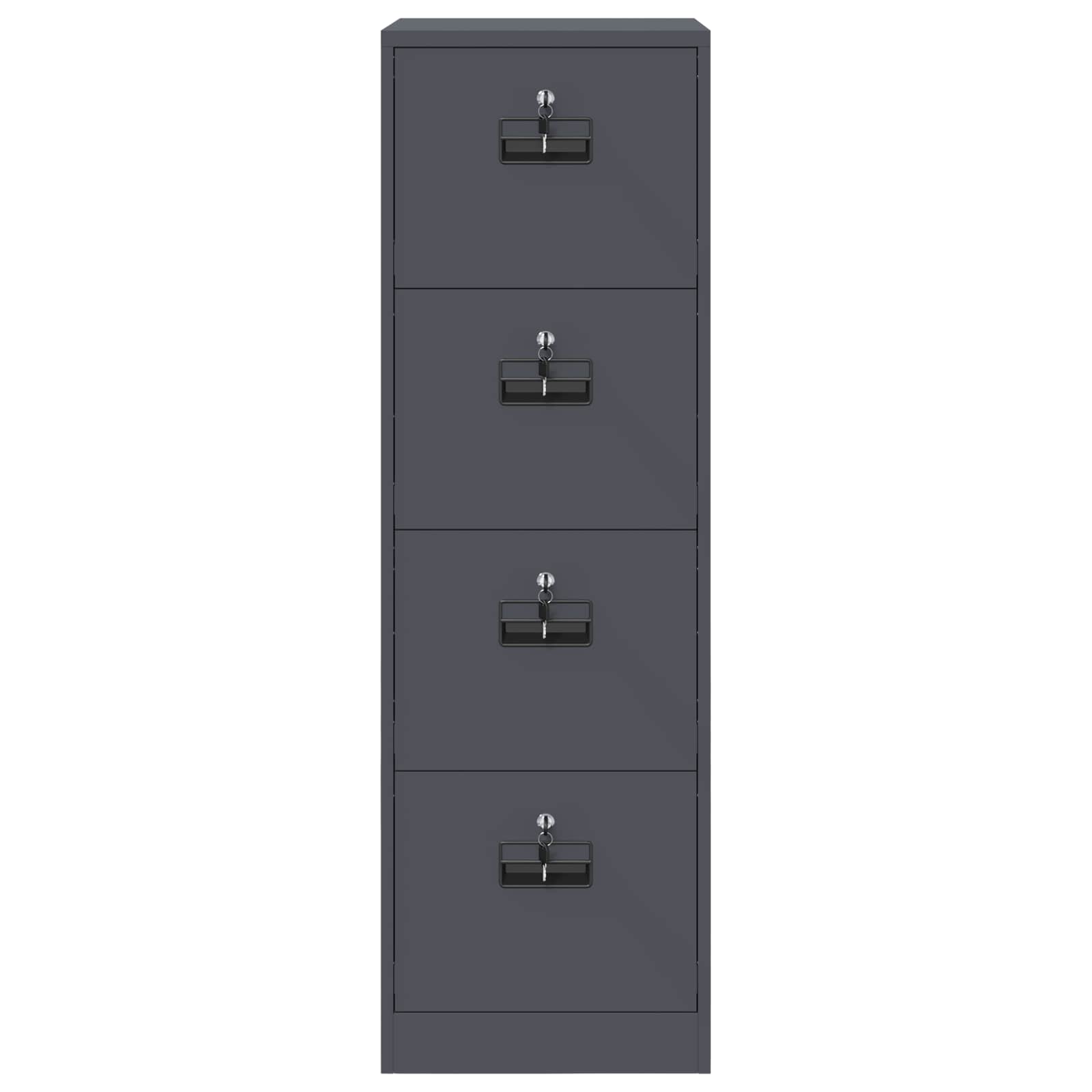 Cabinet de Dossier 2 pcs Anthracite 44 x 50 x 139 cm - XIOS