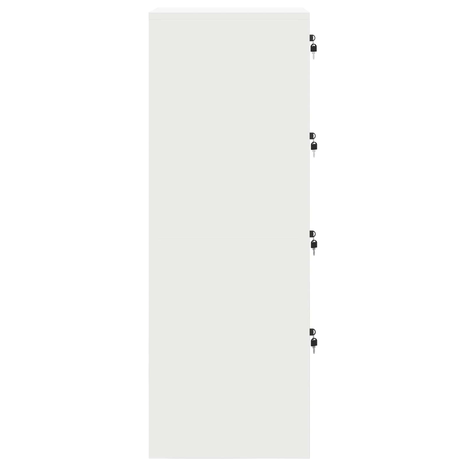 Cabinet de Dossier avec tiroir 2 pcs Blanc 44 x 50 x 106.5 cm - XIOS