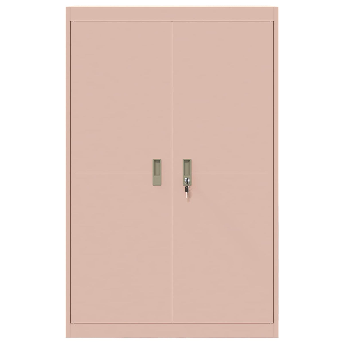 Armoire de rangement Rose 90 x 40 x 140 cm Acier
