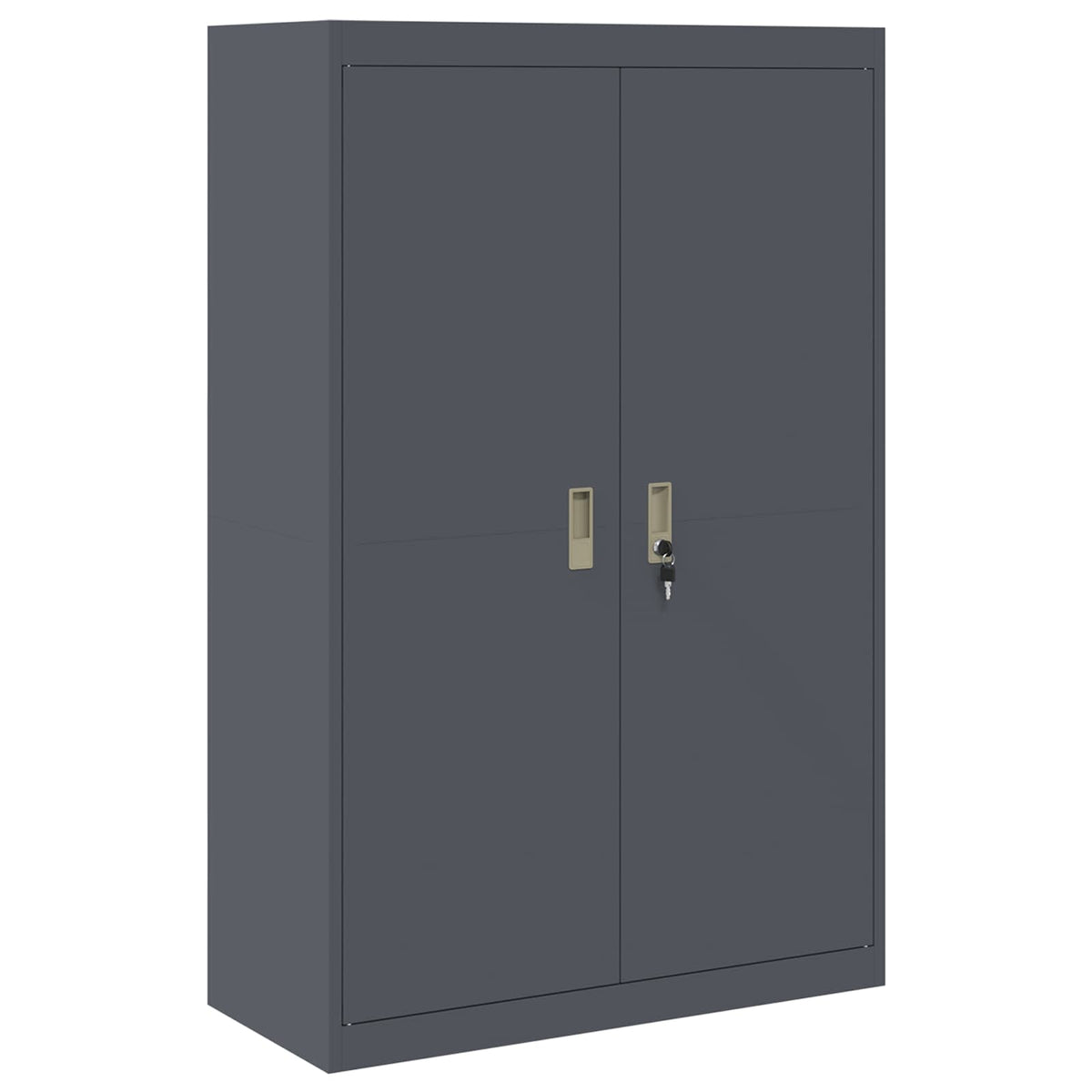 Armoire de rangement Anthracite 90 x 40 x 140 cm Acier