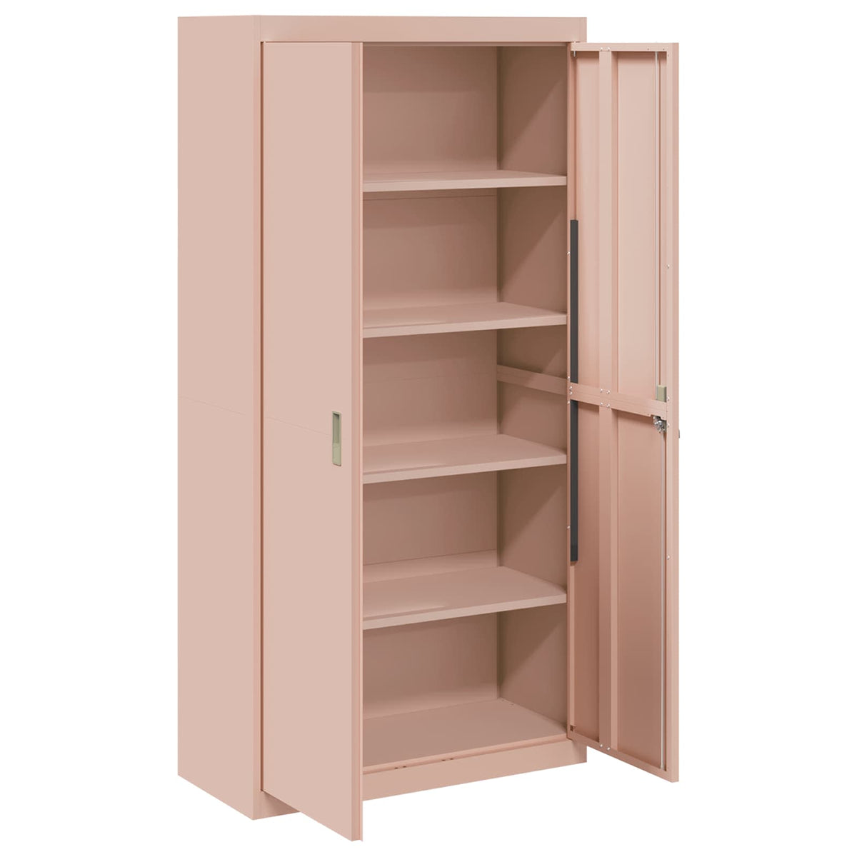 Armoire de rangement Rose 90 x 40 x 180 cm Acier