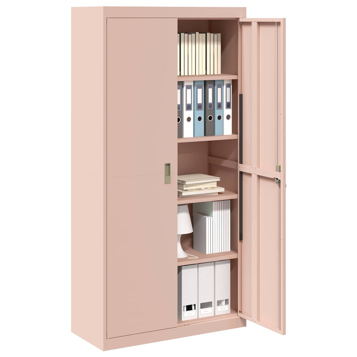 Armoire de rangement Rose 90 x 40 x 180 cm Acier