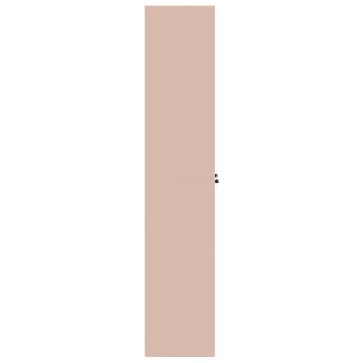 Armoire de rangement Rose 90 x 40 x 200 cm Acier