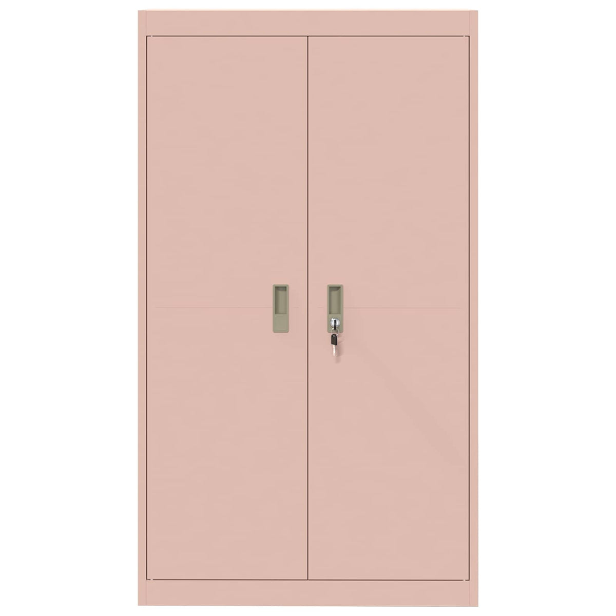 Armoire de rangement Rose 80 x 40 x 140 cm Acier