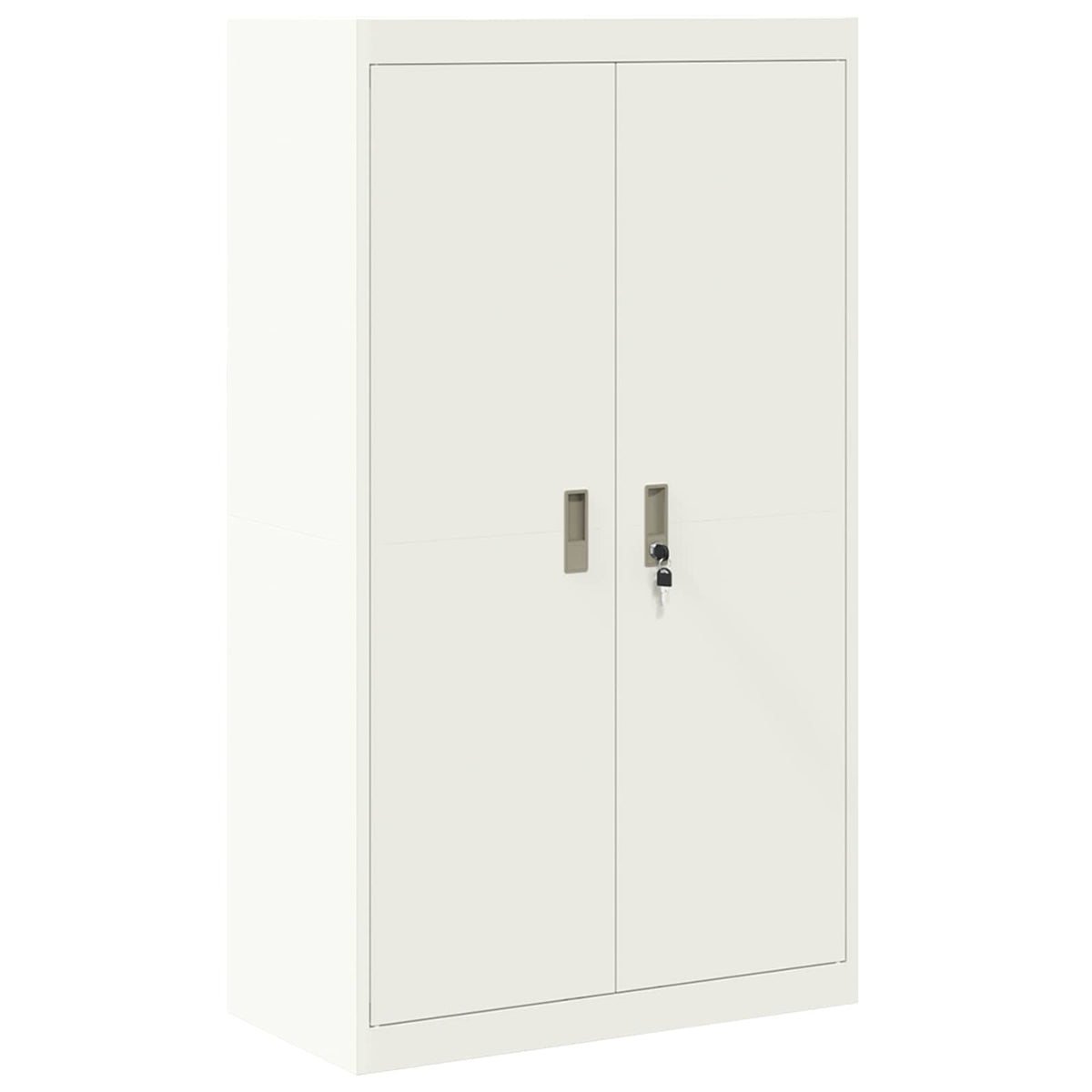 Armoire de rangement Blanc 80 x 40 x 140 cm Acier