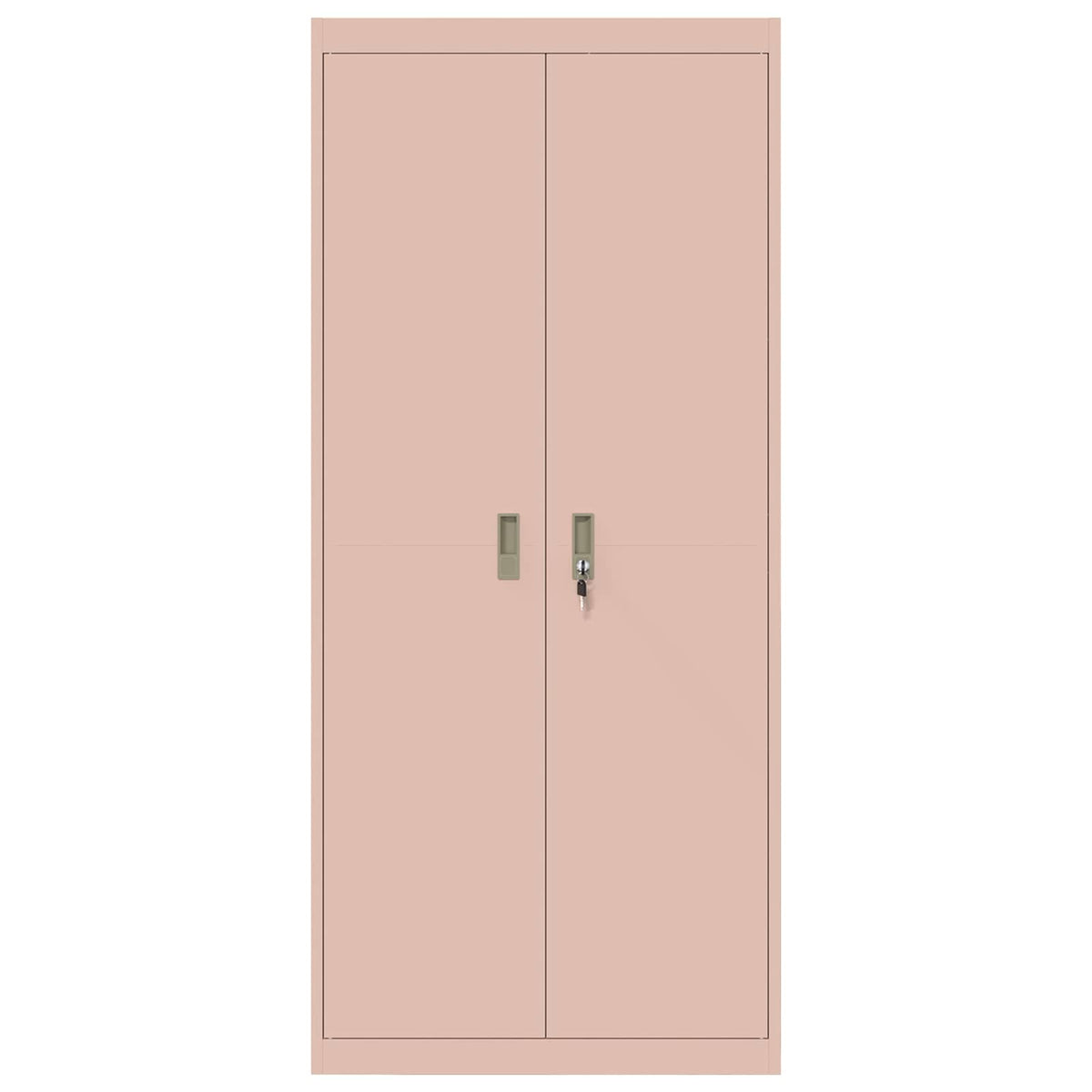 Armoire de rangement Rose 80 x 40 x 180 cm Acier