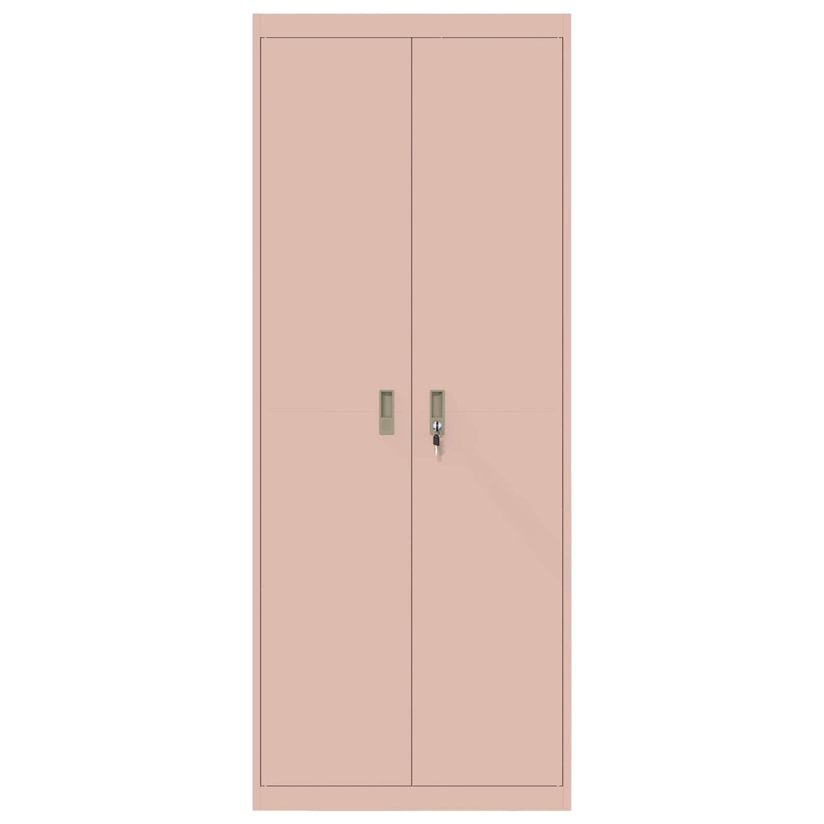 Armoire de rangement Rose 80 x 40 x 200 cm Acier