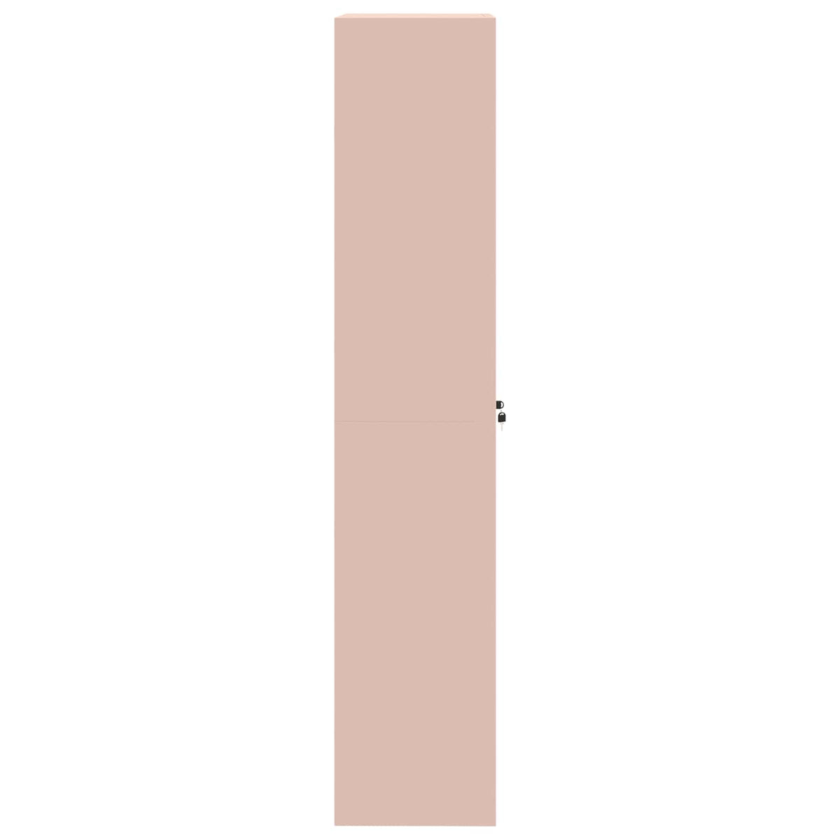 Armoire de rangement Rose 80 x 40 x 200 cm Acier
