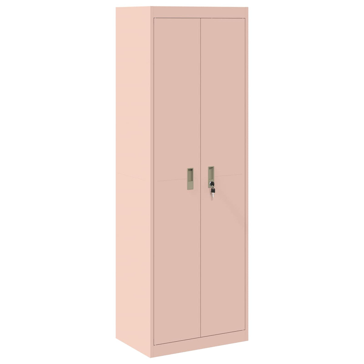 Armoire de rangement Rose 60 x 40 x 180 cm Acier