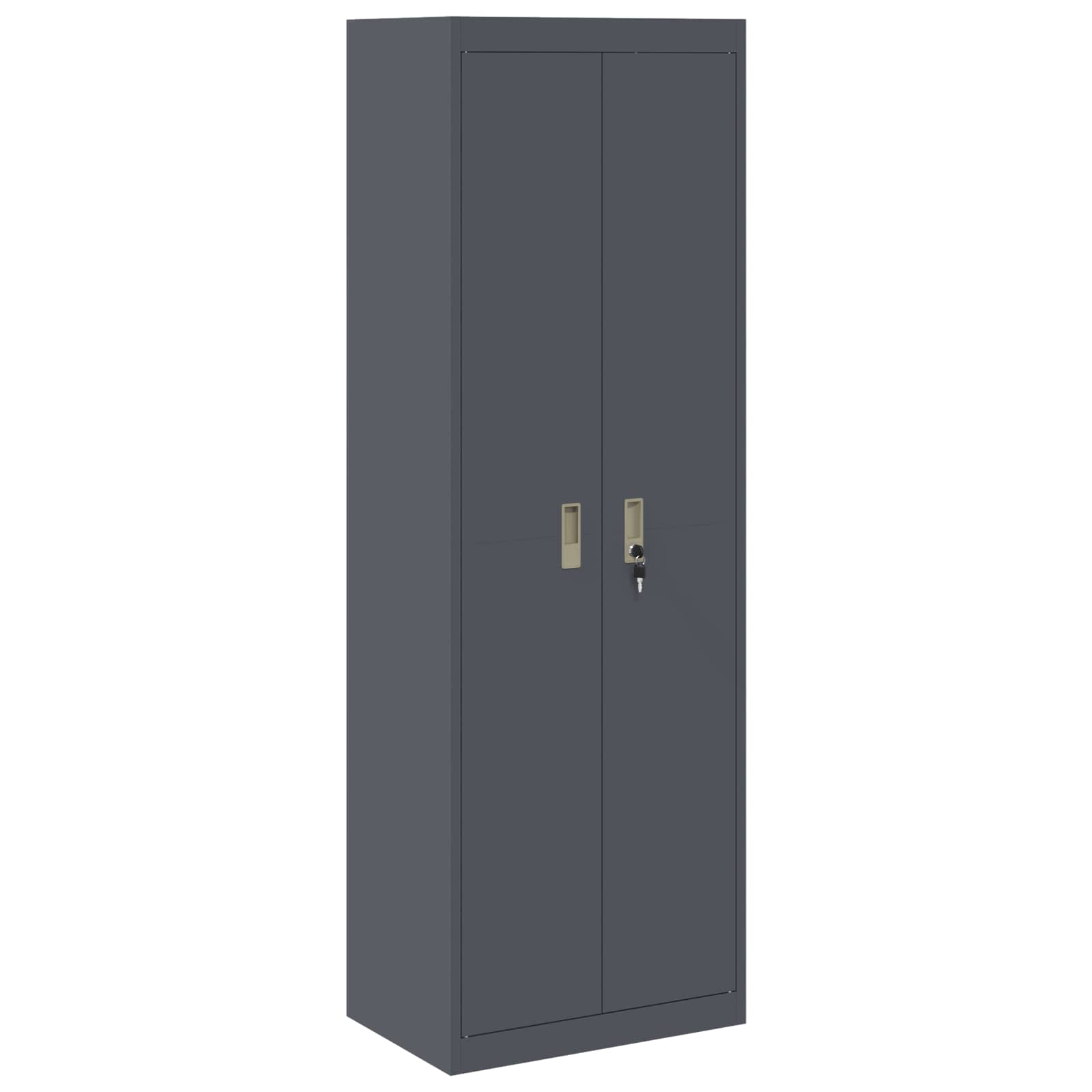 Armoire de rangement 2 pcs Anthracite 60 x 40 x 180 cm - XIOS