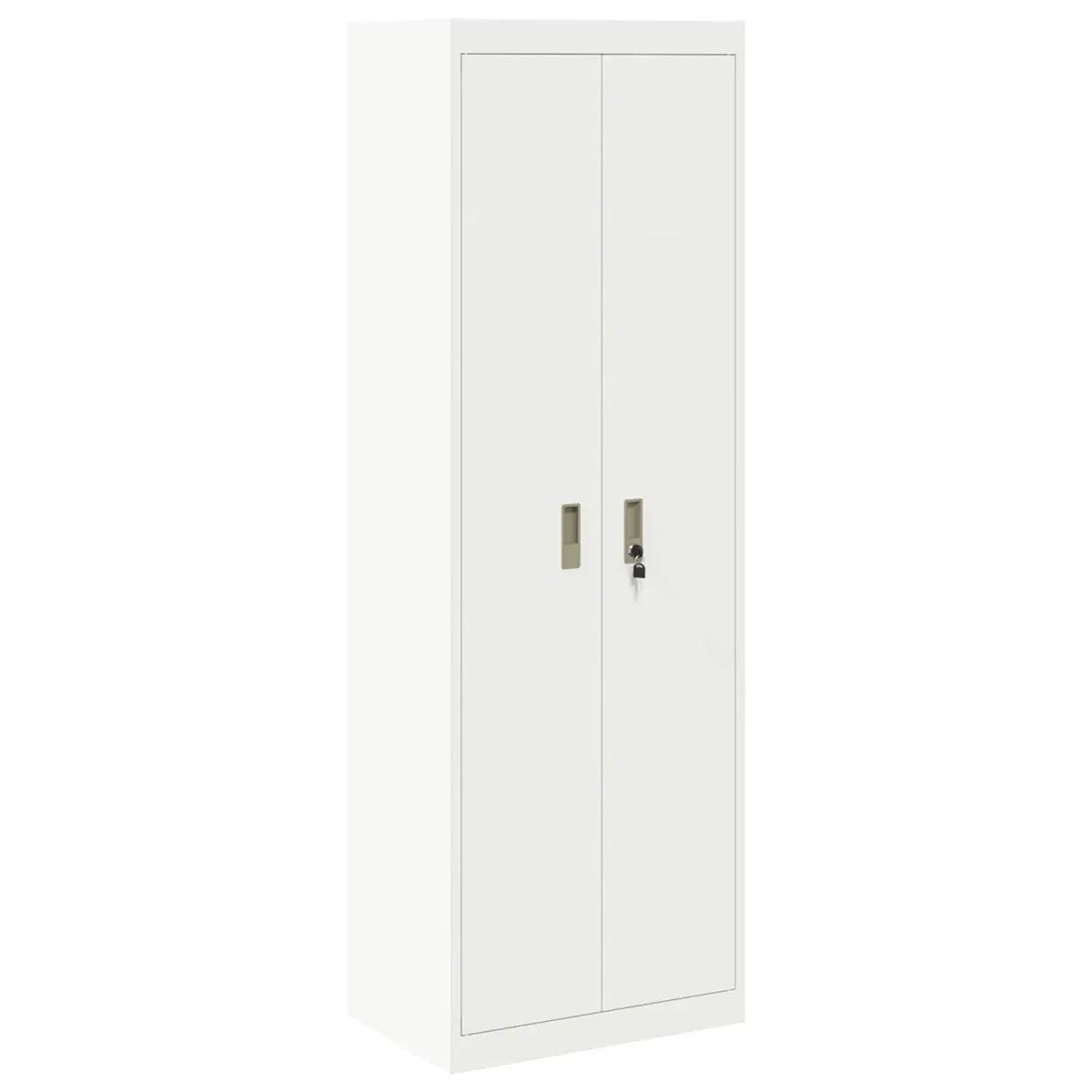 Armoire de rangement Blanc 60 x 40 x 180 cm Acier - XIOS