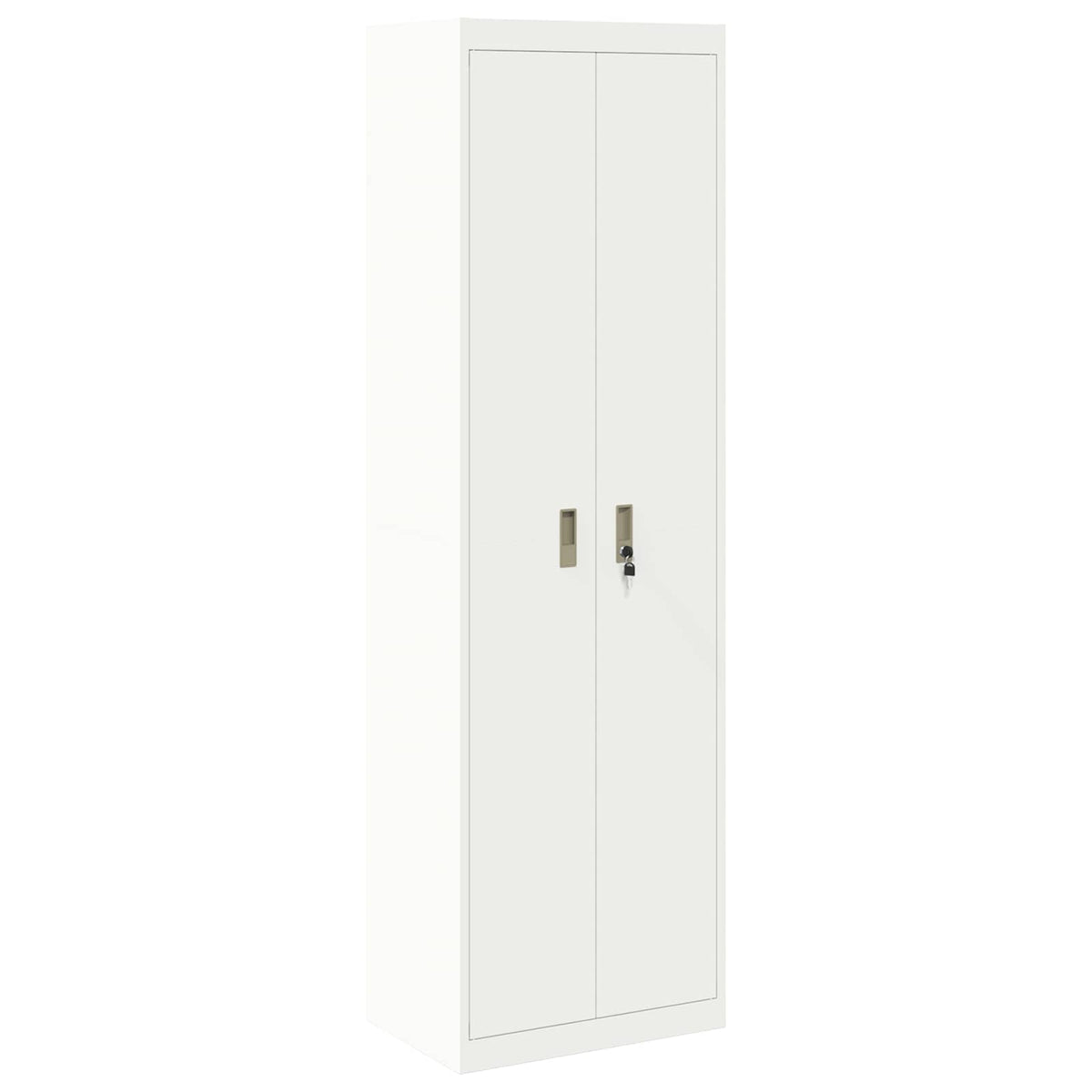 Armoire de rangement Blanc 60 x 40 x 200 cm Acier