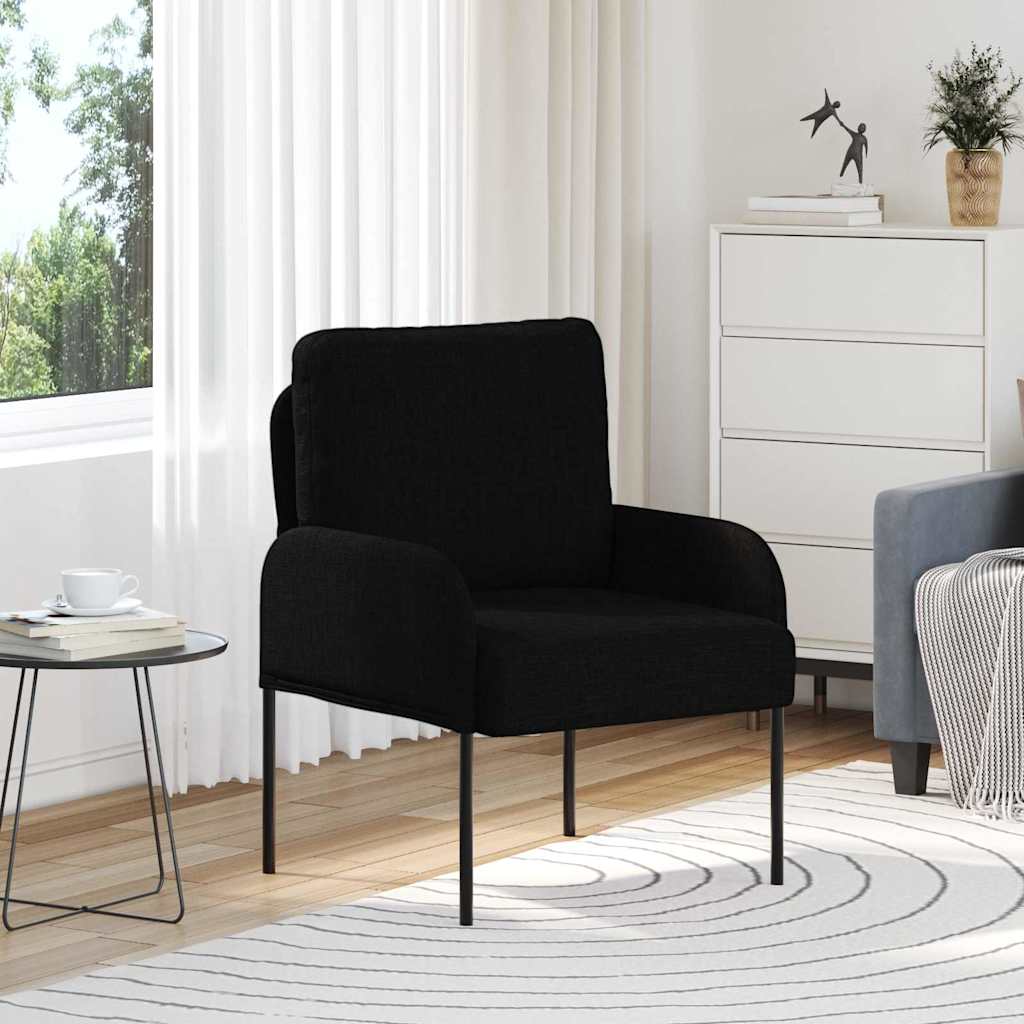 Canapés avec coussin 55cm Noir Contreplaqué - XIOS
