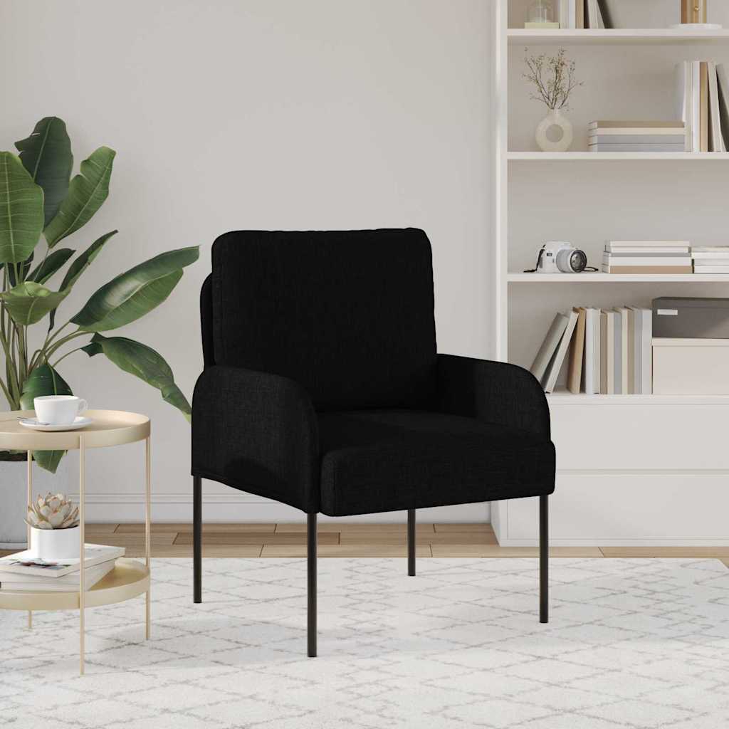 Canapés avec coussin 55cm Noir Contreplaqué - XIOS