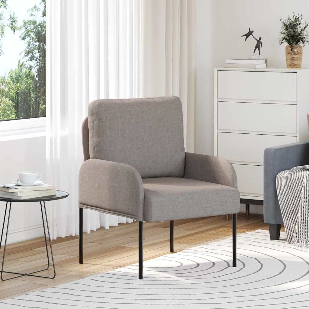 Canapés avec coussin 55cm Taupe Contreplaqué - XIOS