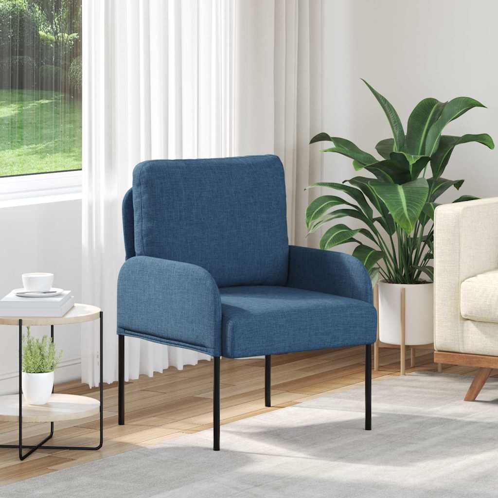 Canapés avec coussin 55cm Bleu Contreplaqué - XIOS