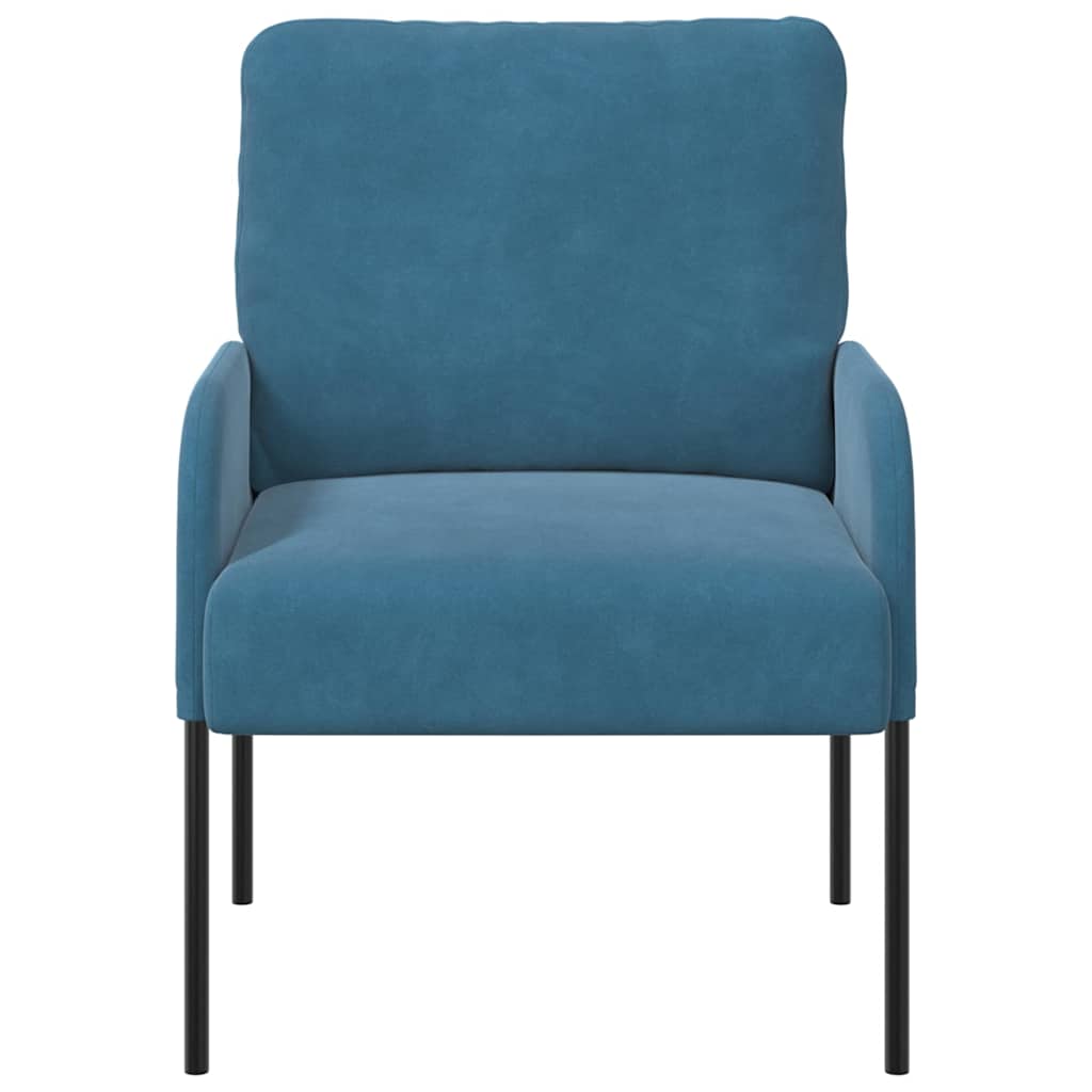 Canapés avec coussin 55cm Bleu Contreplaqué - XIOS
