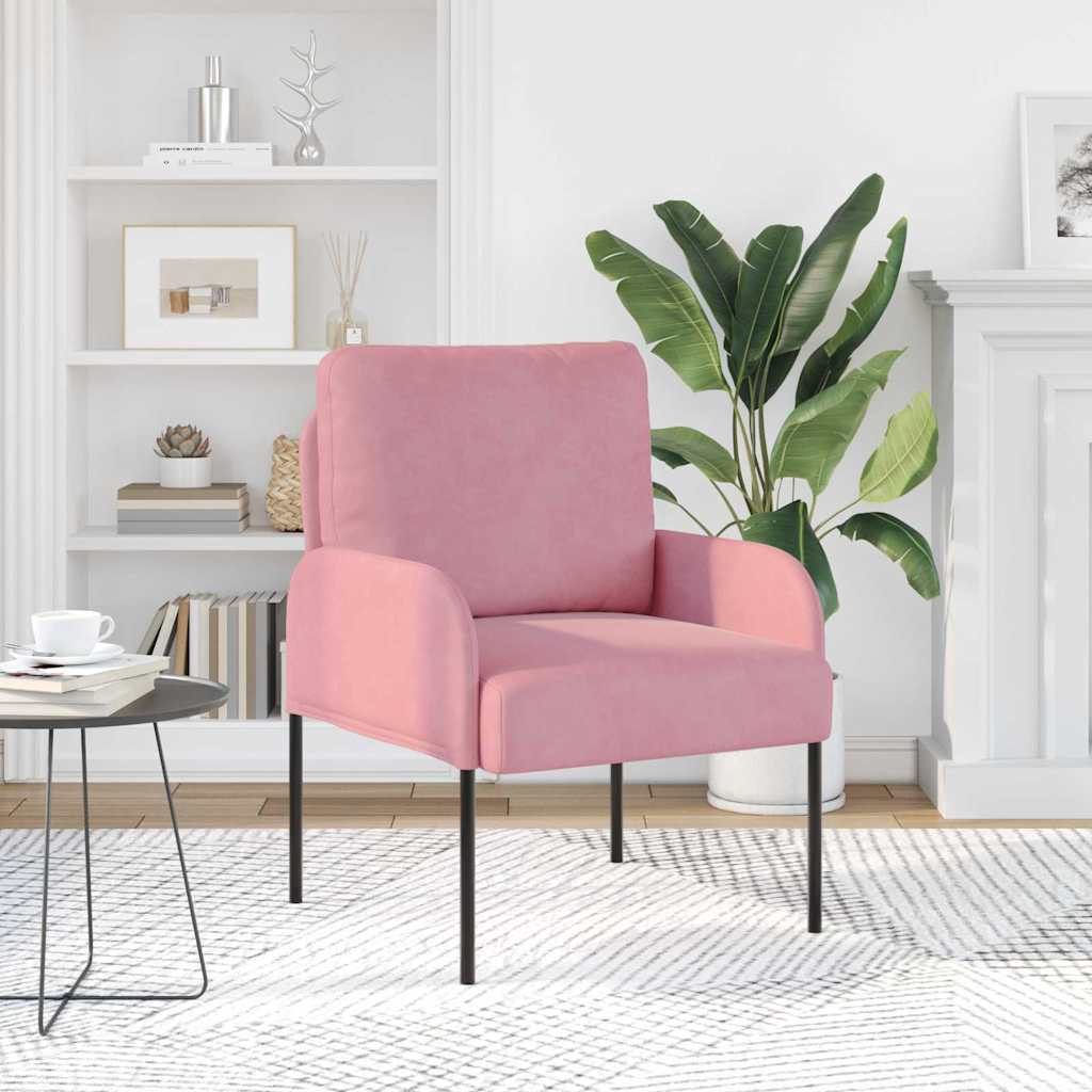 Canapés avec coussin 55cm Rose Contreplaqué - XIOS