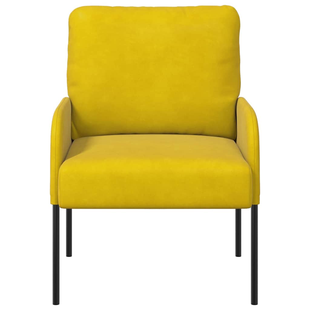 Canapés avec coussin 55cm Jaune Contreplaqué - XIOS