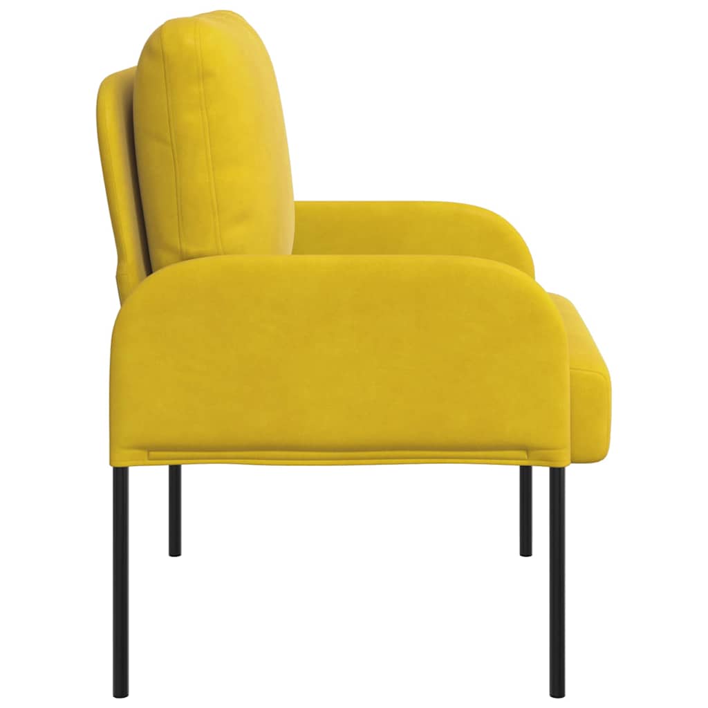 Canapés avec coussin 55cm Jaune Contreplaqué - XIOS