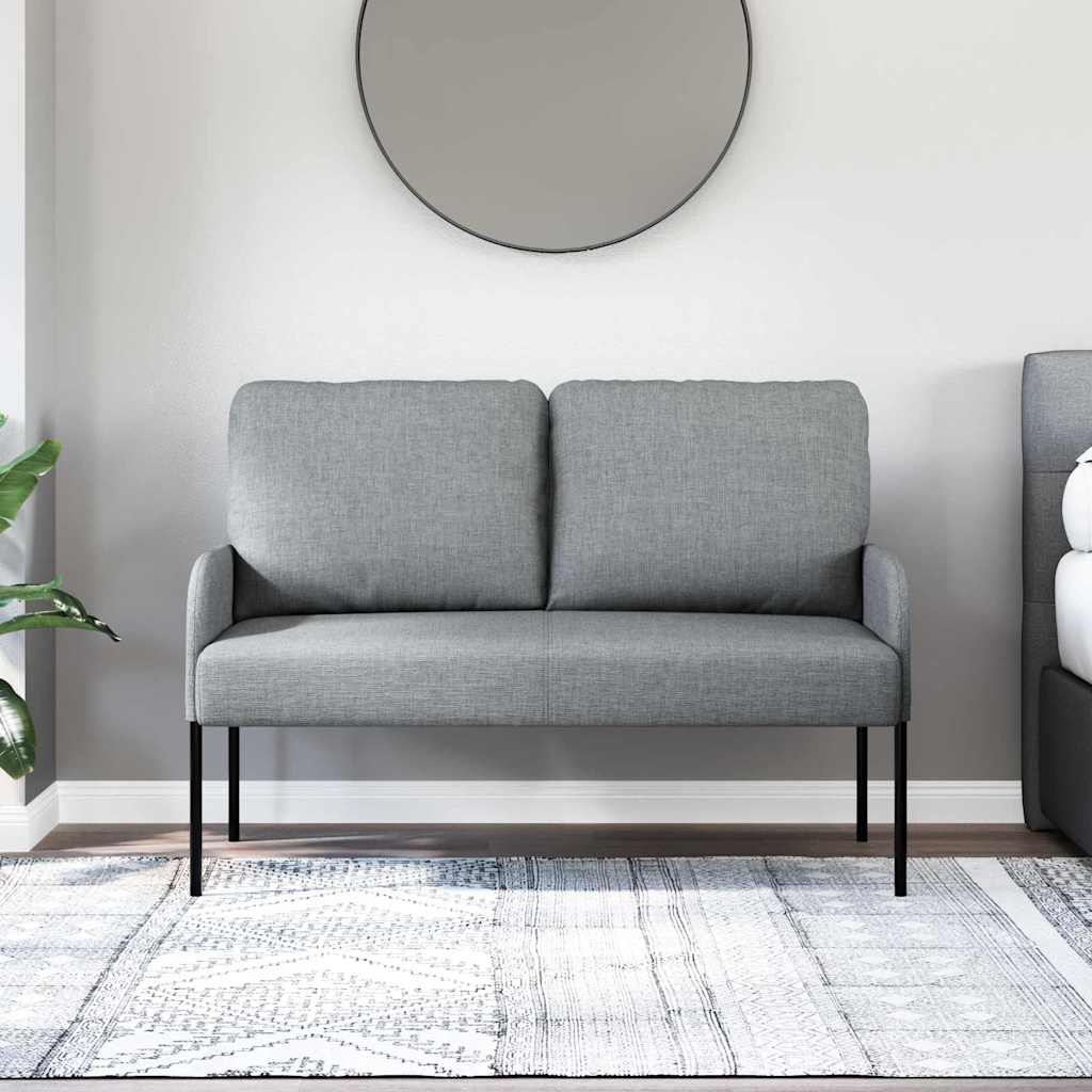 Canapés avec coussin 110cm Gris clair Contreplaqué - XIOS