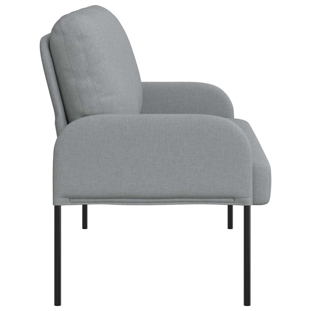 Canapés avec coussin 110cm Gris clair Contreplaqué - XIOS