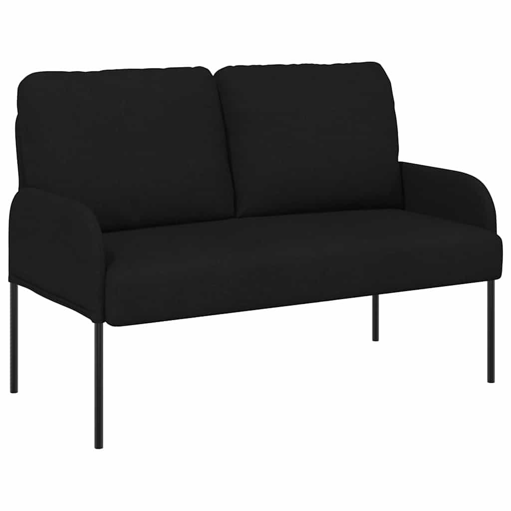 Canapés avec coussin 110cm Noir Contreplaqué - XIOS