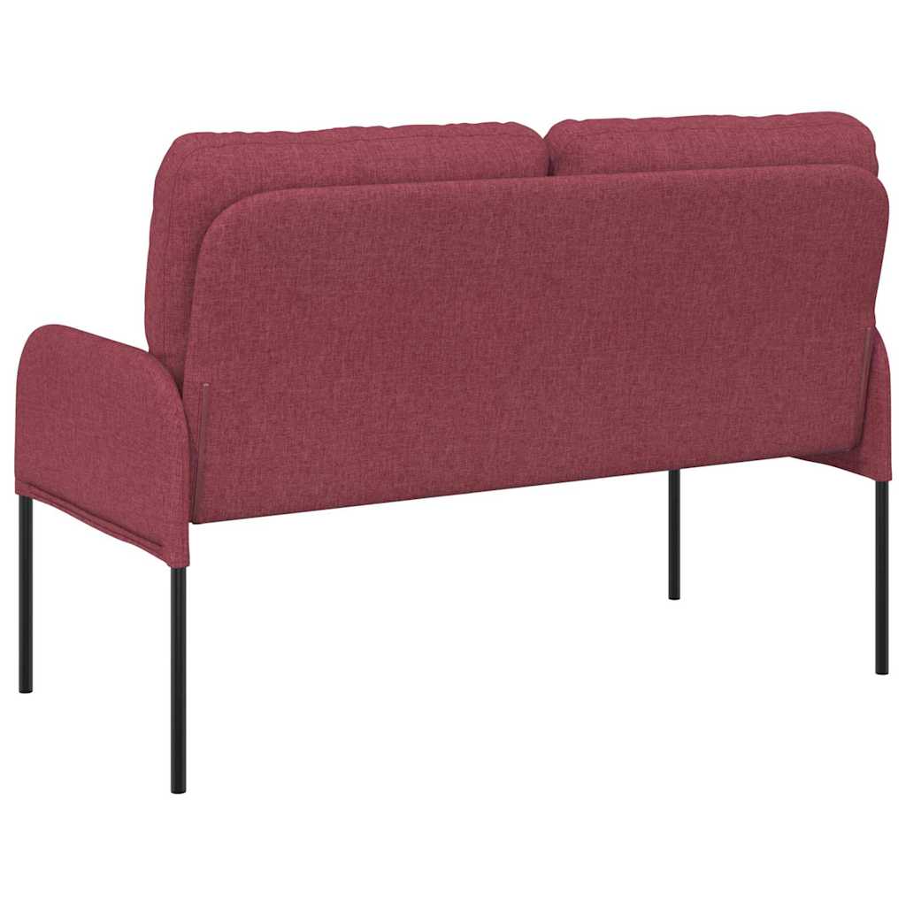 Canapés avec coussin 110cm Bordeaux Contreplaqué - XIOS