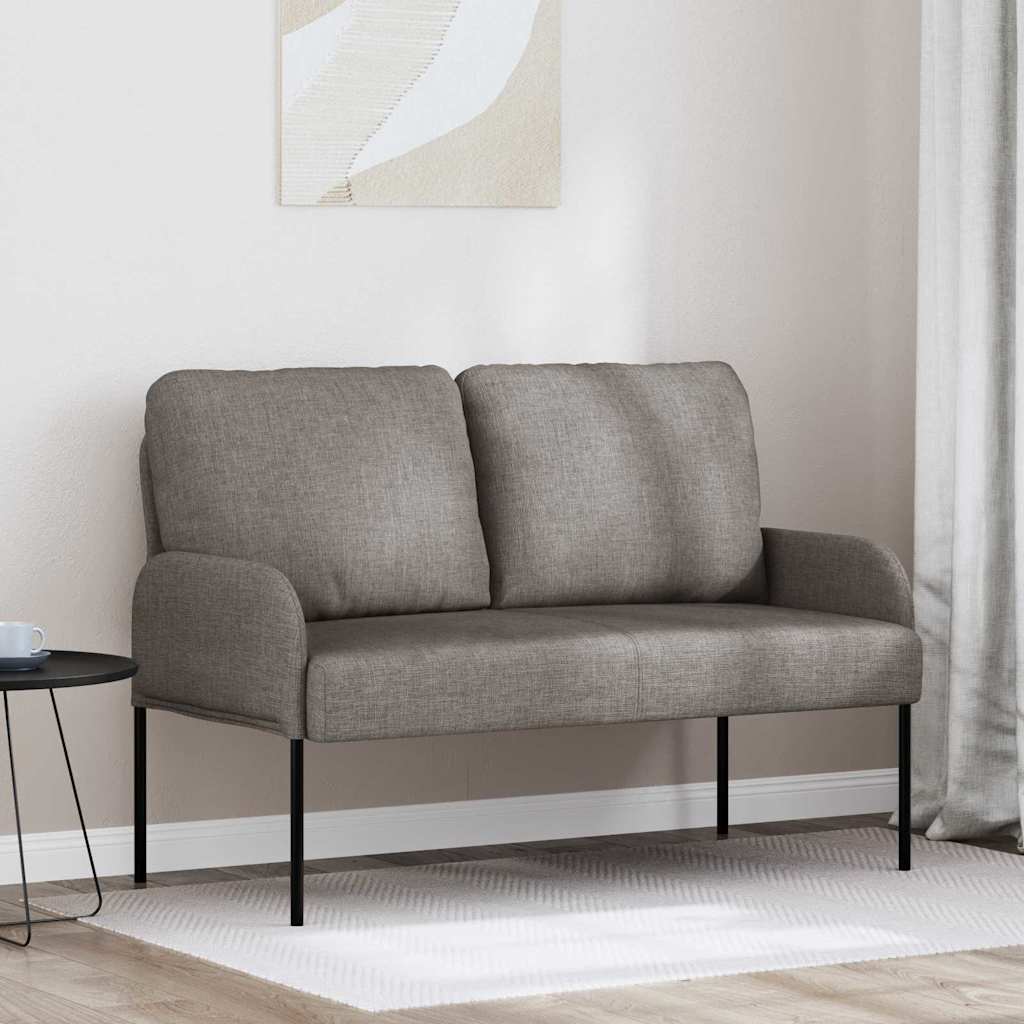 Canapés avec coussin 110cm Taupe Contreplaqué - XIOS