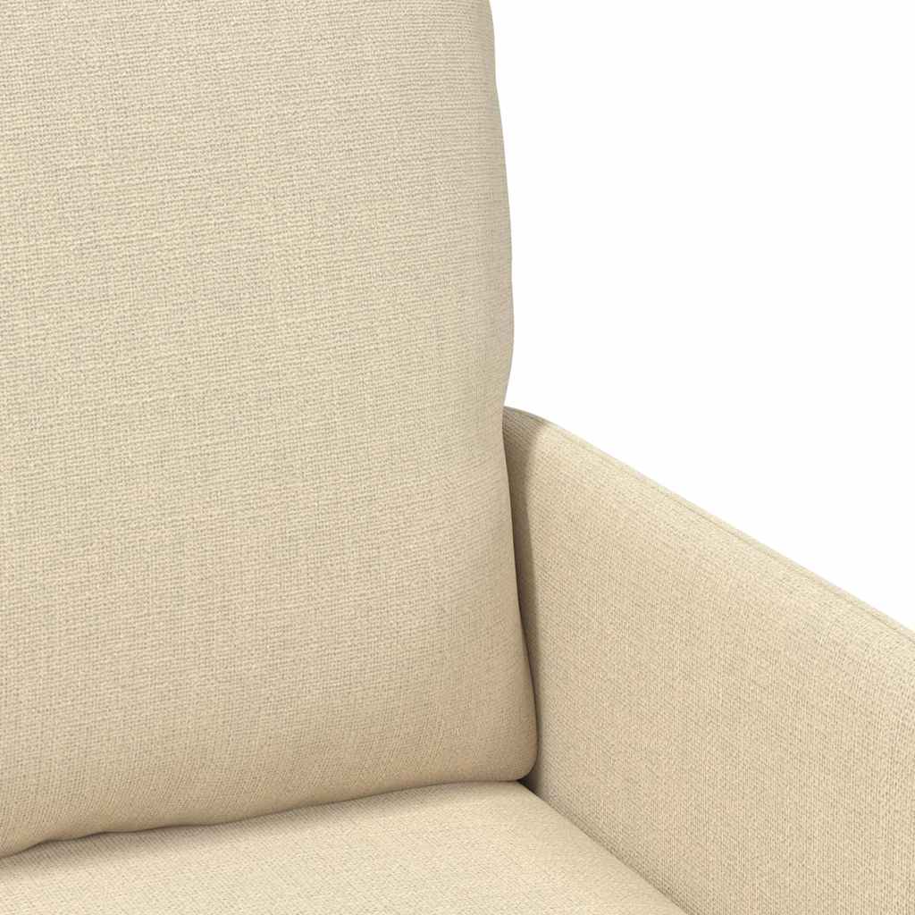 Canapés avec coussin 110cm Crème Contreplaqué - XIOS