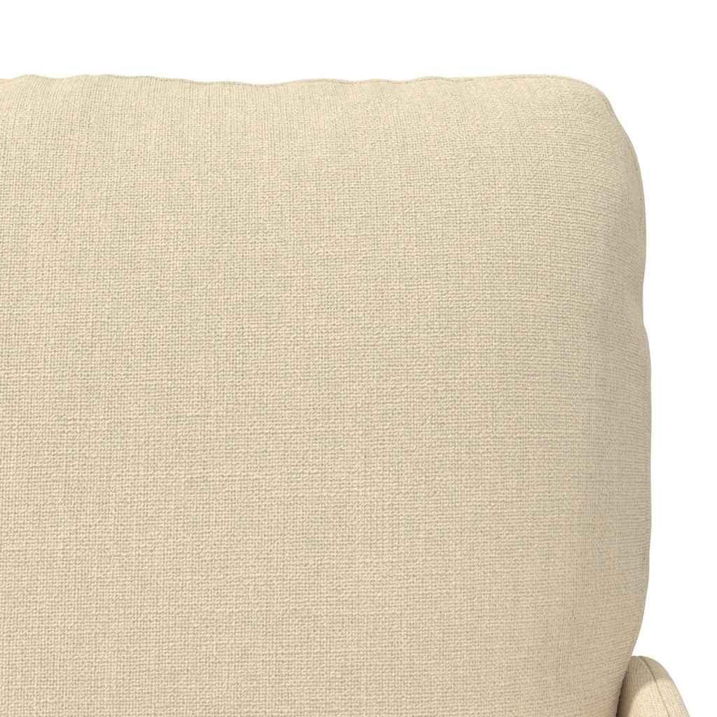 Canapés avec coussin 110cm Crème Contreplaqué - XIOS
