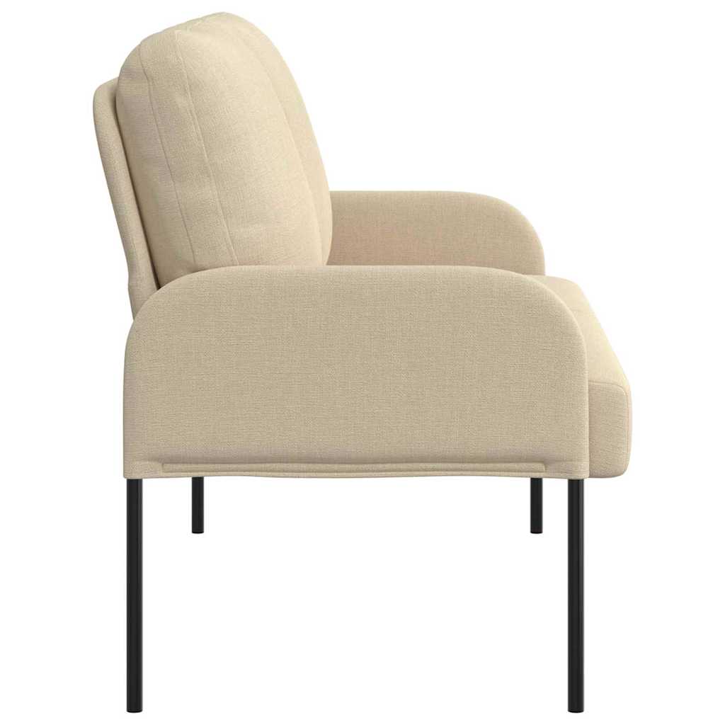 Canapés avec coussin 110cm Crème Contreplaqué - XIOS