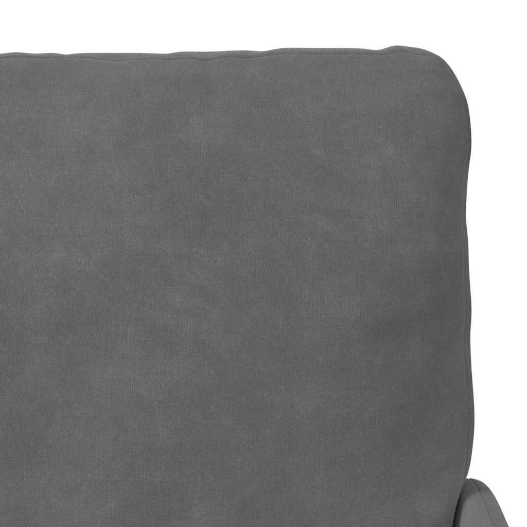Canapés avec coussin 110cm Gris foncé Contreplaqué - XIOS
