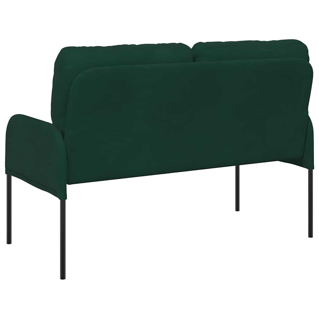 Canapés avec coussin 110cm Vert foncé Contreplaqué - XIOS