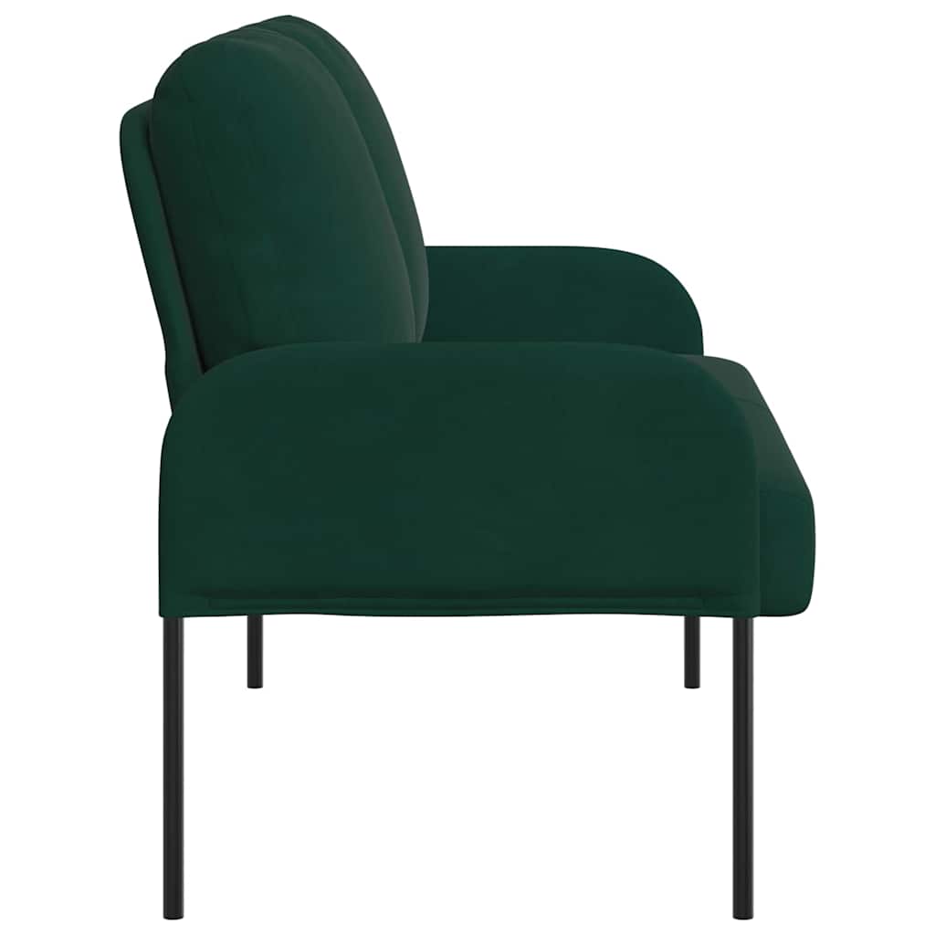 Canapés avec coussin 110cm Vert foncé Contreplaqué - XIOS