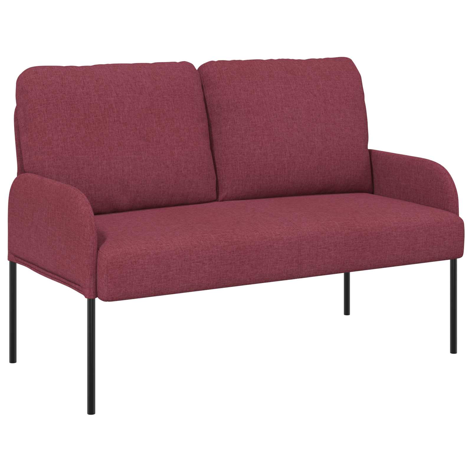 Ensembles de canapés 3 pcs Bordeaux 115 x 56 x 80 cm - XIOS