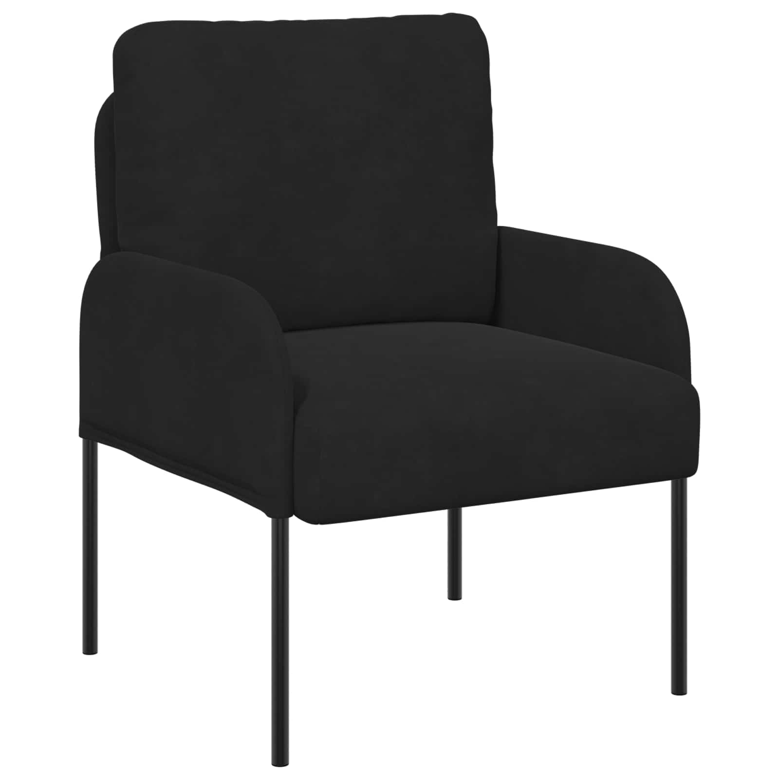 Ensembles de canapés 3 pcs Noir 115 x 56 x 80 cm Contreplaqué - XIOS