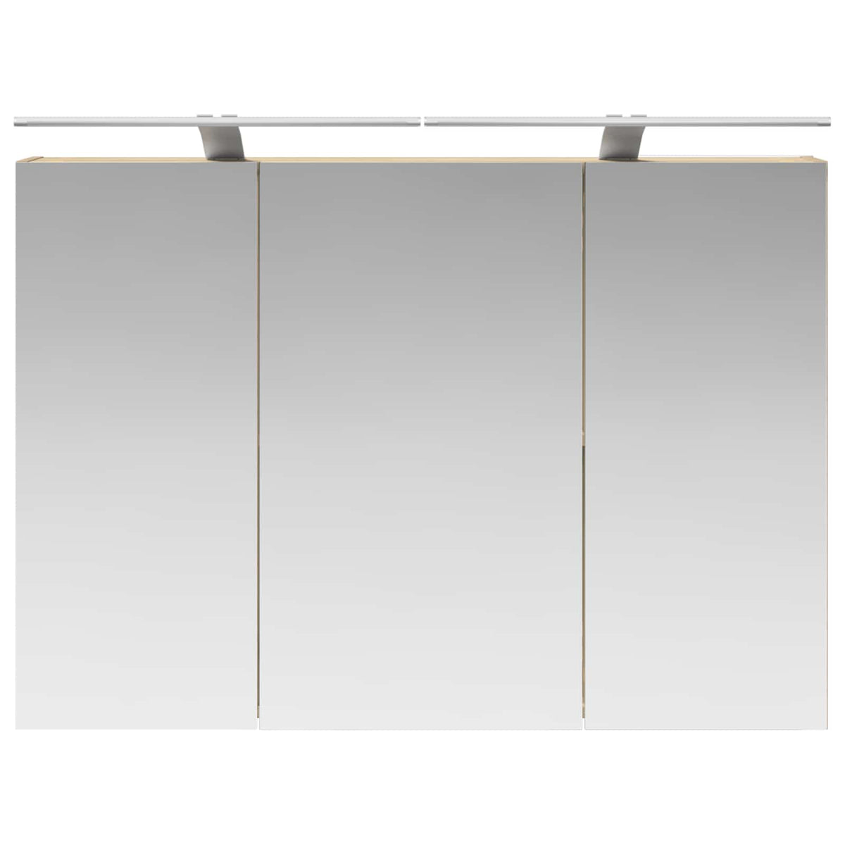 Armoire Miroir de Salle de Bain Chêne Sonoma 100 x 14,5 x 70 cm