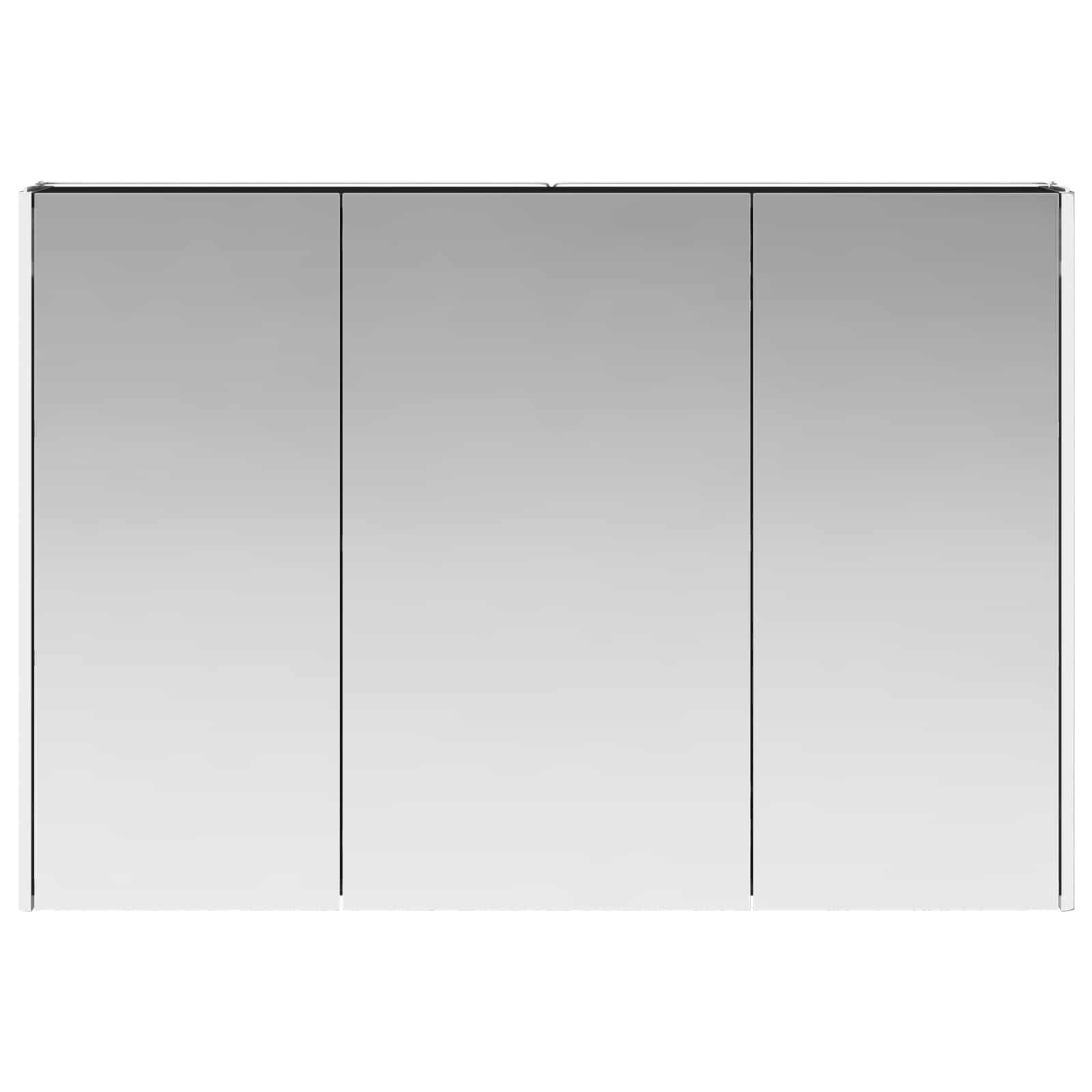 Armoire Miroir de Salle de Bain Chêne noir 103,5 x 15,5 x 70 cm - XIOS