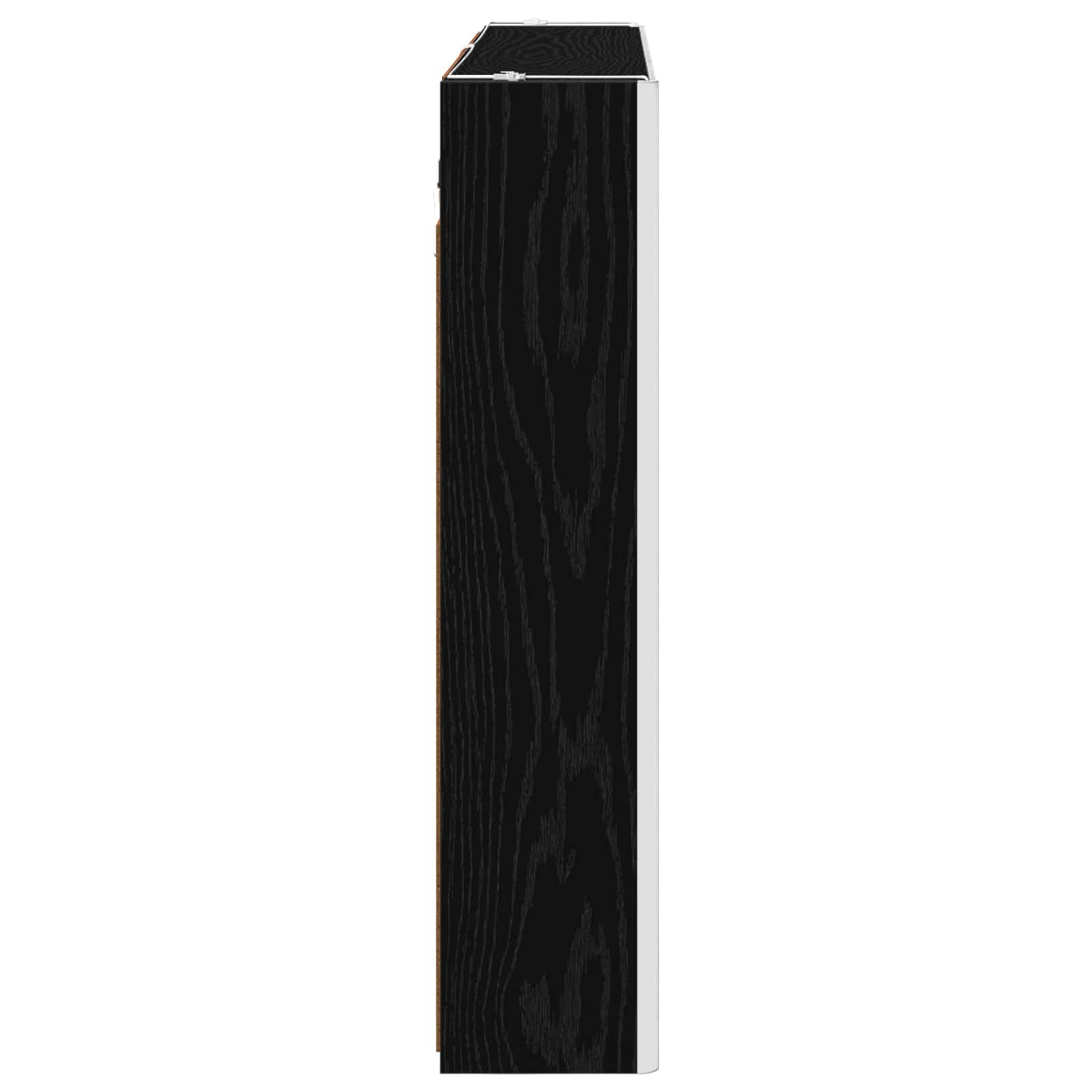 Armoire Miroir de Salle de Bain Chêne noir 103,5 x 15,5 x 70 cm - XIOS