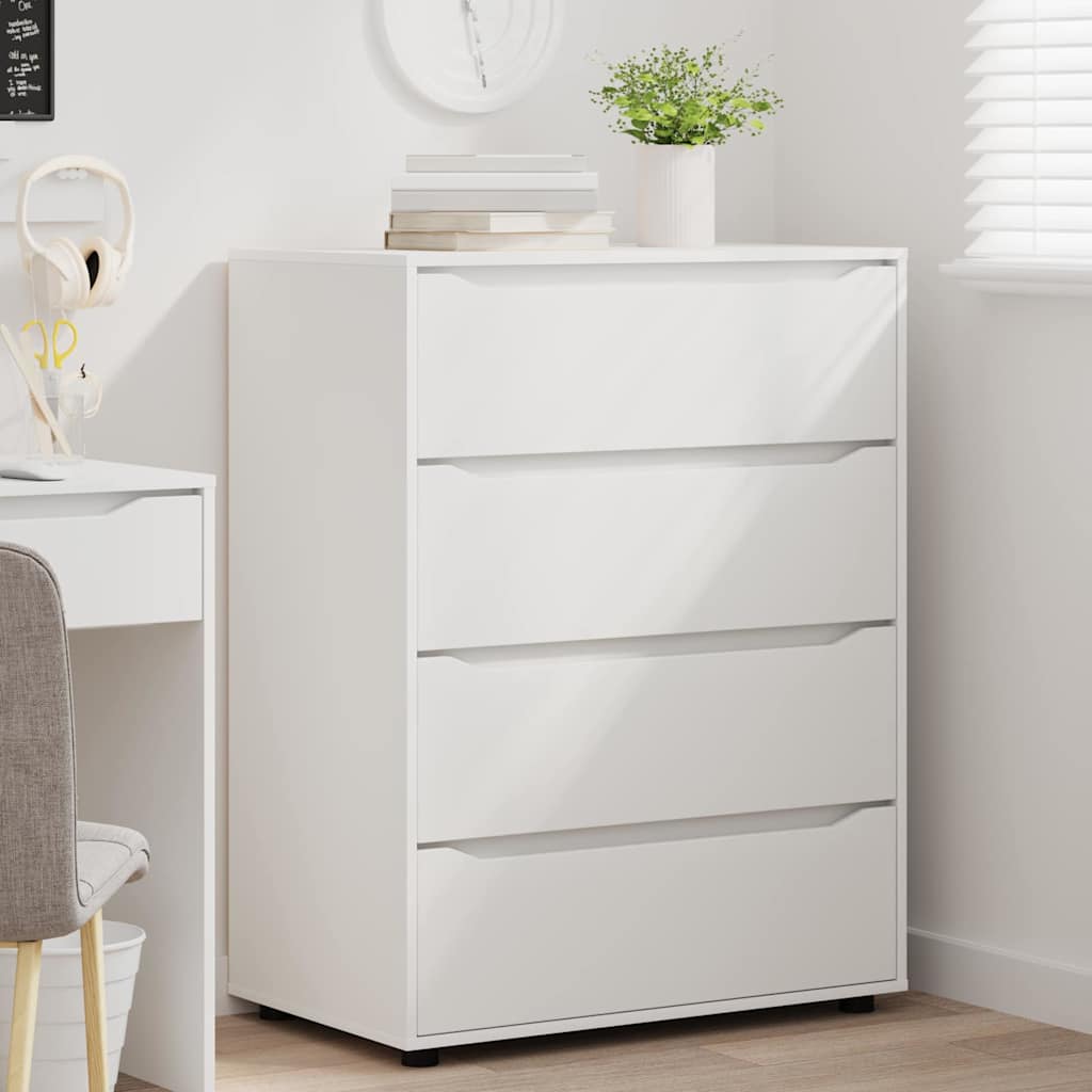 Armoires de rangement Blanc 80 x 48 x 105 cm Bois d'ingénierie - XIOS