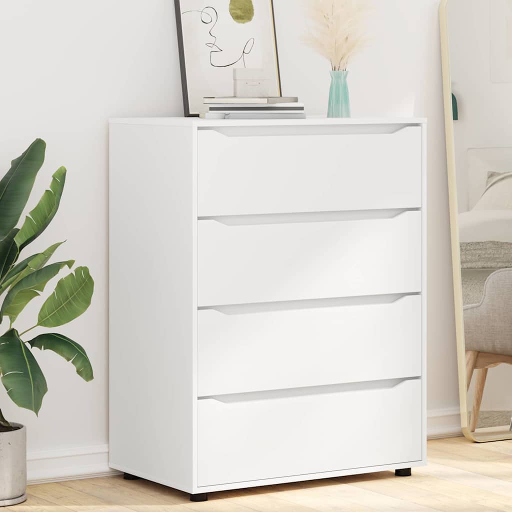 Armoires de rangement Blanc 80 x 48 x 105 cm Bois d'ingénierie - XIOS